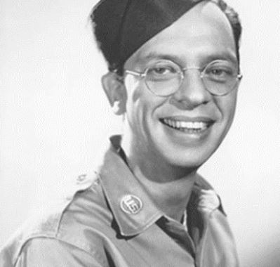 Frances Yarborough father during his time in an army comedy troupe during WWII